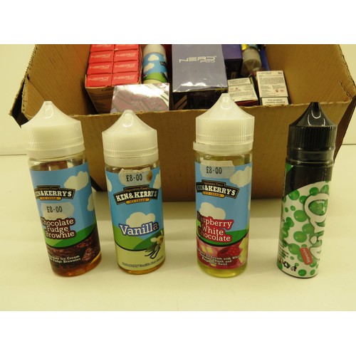 146 - LOT OF E-CIGARETTE LIQUIDS