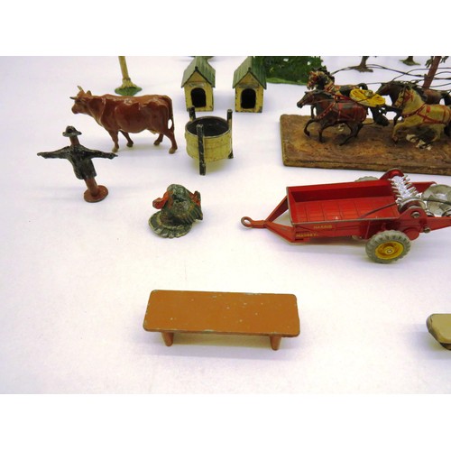 157 - BRITAINS  VINTAGE FARMING ITEMS