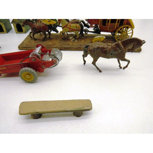 157 - BRITAINS  VINTAGE FARMING ITEMS