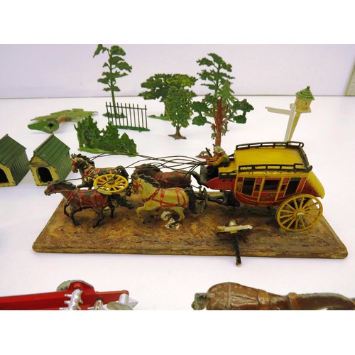 157 - BRITAINS  VINTAGE FARMING ITEMS