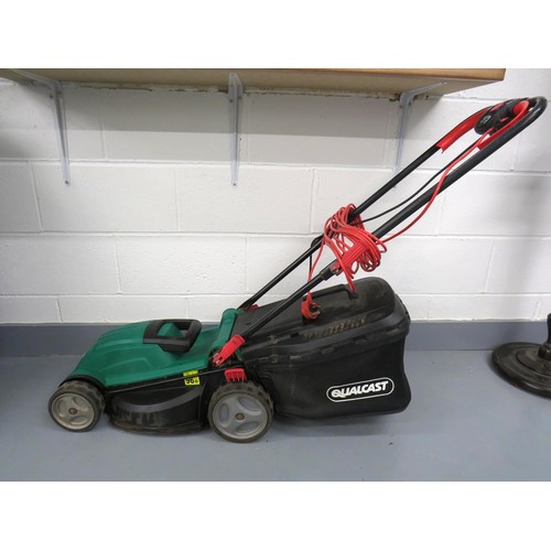 163 - QUALCAST LAWNMOWER WORKING