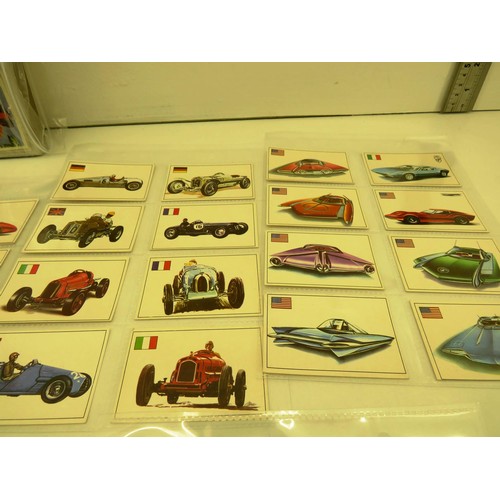 6 - SET OF 285 CARDS OF FAMOUS CARS