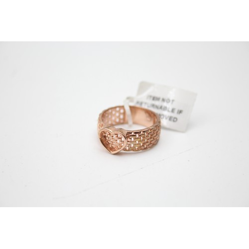 490 - 2 X .925 Rose Gold Tone Jewellery (69g)