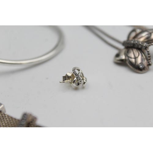 422 - 5 X .925 Pandora Jewellery (42g)