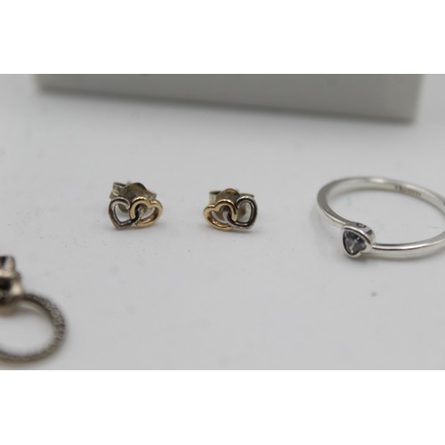 434 - 6 X .925 Pandora Jewellery (38g)