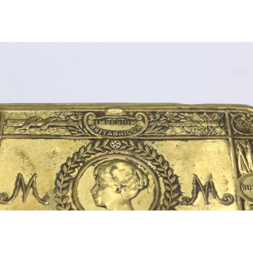 459 - WW1 1914 Princess Mary Brass Christmas Tin