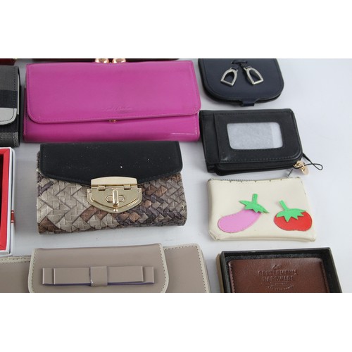 473 - 32 x Assorted PURSES / WALLETS Inc Leather, Branded Etc