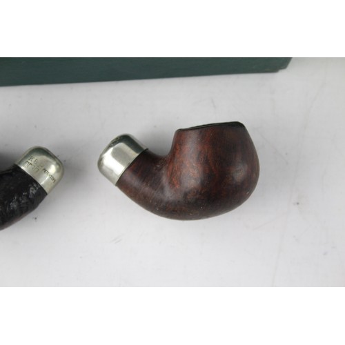 491 - 3 x Vintage PETERSON'S Estate SMOKING PIPES & Accs. Inc System Standard 313