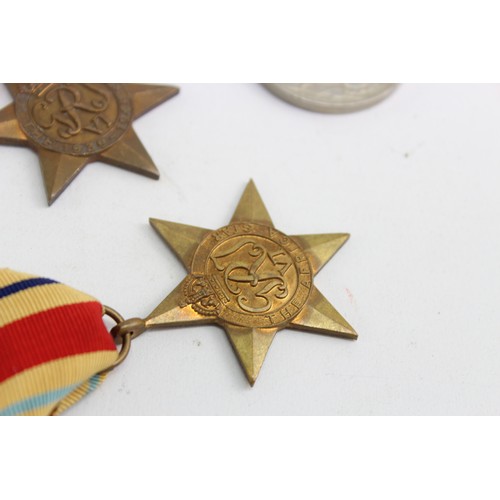 507 - 5 x WW2 Medals Inc Africa & Italy Stars