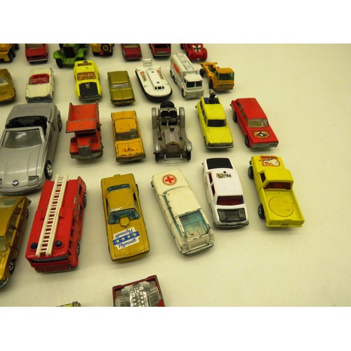 355 - BOX OF VINTAGE DIECAST MATCHBOX ETC