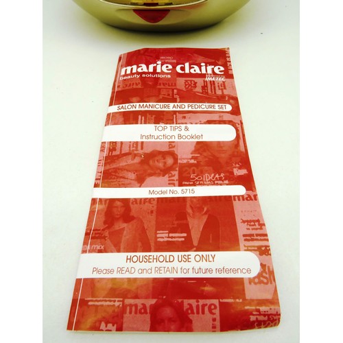 361 - MARIE CLAIRE SALON MANICURE AND PEDICURE SET