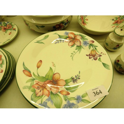 364 - ROYAL DOULTON EXPRESSIONS CARMEL DINNER SET