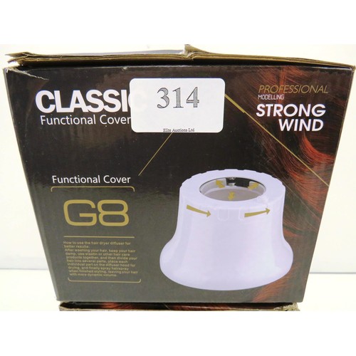 314 - 2 x CLASSIC FUNCTIONAL COVER DIFFUSERS FOR BETTER RESULTS