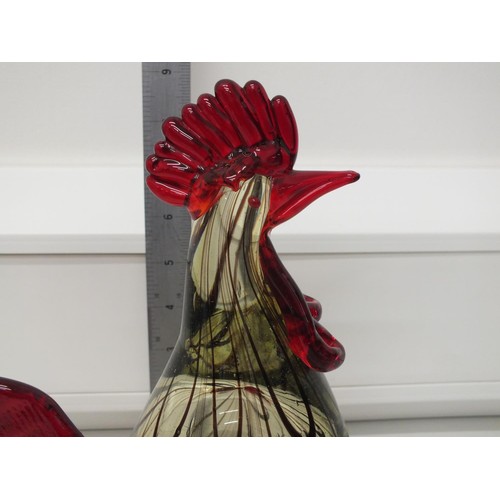 209 - VINTAGE MURANO COCKEREL