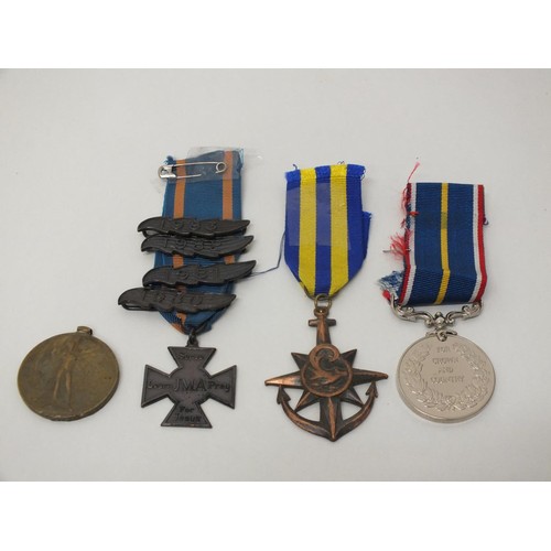 214 - 4 x MEDALS INCLUDING NATIONAL SERVICE , VIETNAM ETC