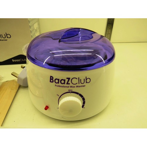 322 - 2 x BAAZ CLUB PROFFESSIONAL WAX WARMER