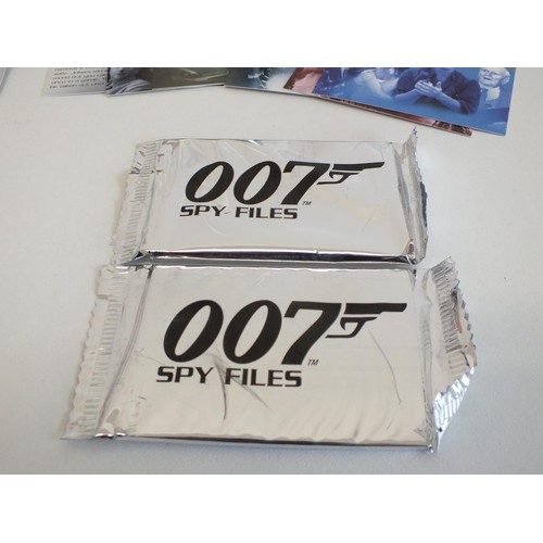 267 - JAMES BOND 007 SPY FILES COLLECTORS TIN WITH SEALED CARDS