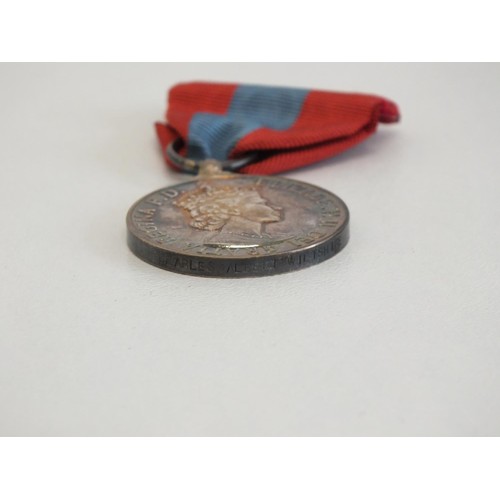 289 - IMPERIAL SERVICE MEDAL IN PRESENTATION BOX WITH PAPERWORK TO CHARLES ALBERT WILTSHIRE