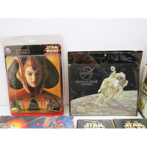 47 - BOX OF STAR WARS MEMORABILIA