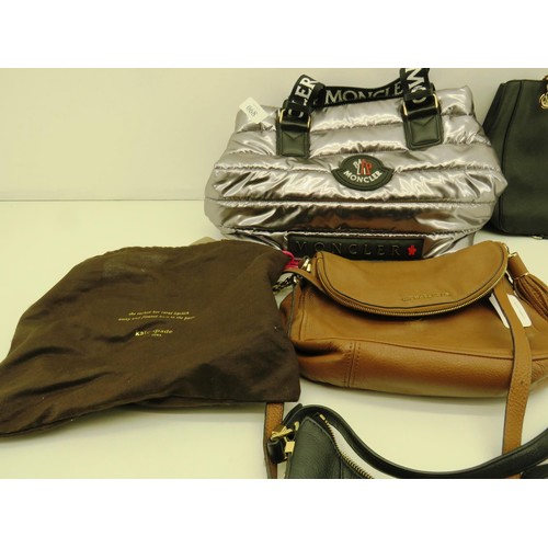 68 - MONCLER BAG, MIMCO LEATHER BAG AND MICHAEL KORS BAG 