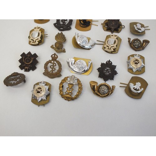 7 - BAG OF MILITARY COLLAR BADGES