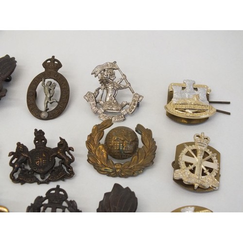 8 - BAG OF MILITARY COLLAR BADGES