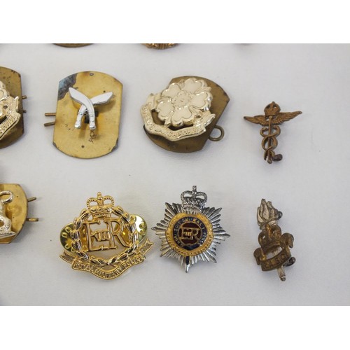 9 - BAG OF MILITARY COLLAR BADGES