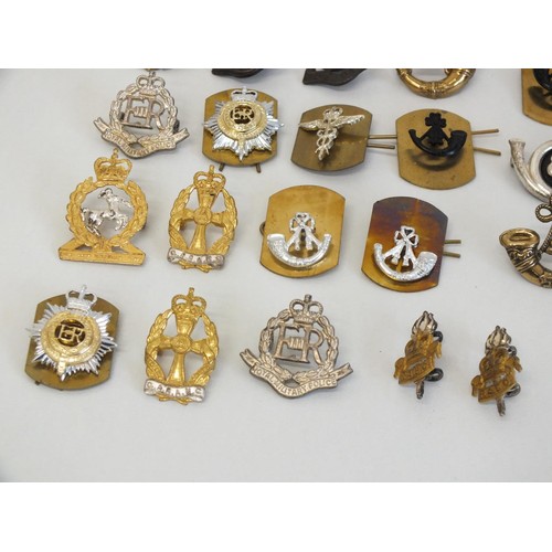 10 - BAG OF MILITARY COLLAR BADGES