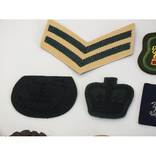 13 - BAG OF MILITARY RANK BADGES