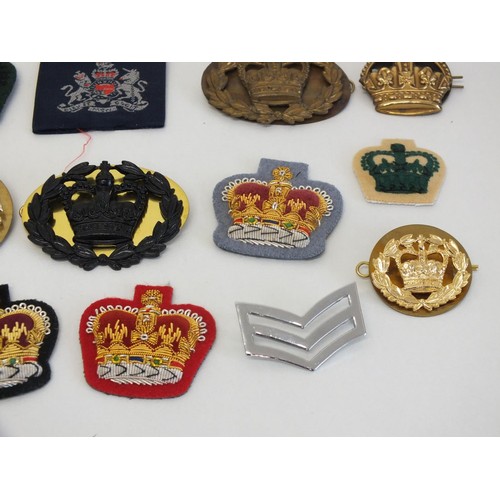 13 - BAG OF MILITARY RANK BADGES