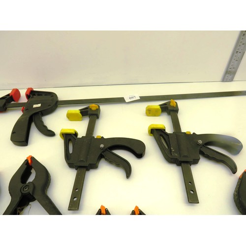 97 - VARIOUS CLAMPS