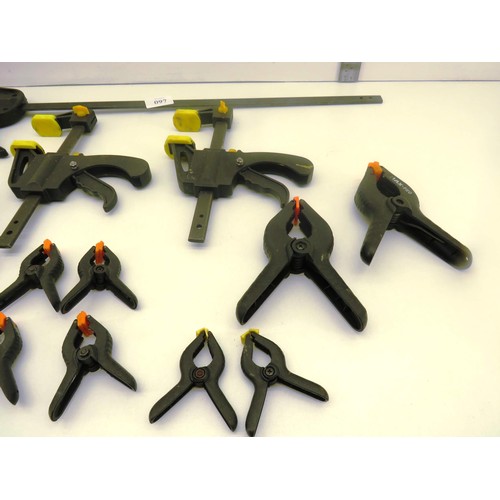 97 - VARIOUS CLAMPS