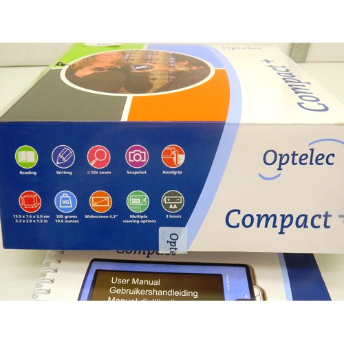 101 - OPTELEC COMPACT DIGITAL MAGNIFIER NEW IN BOX