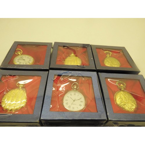 87G - 7 x POCKET WATCHES - NEW