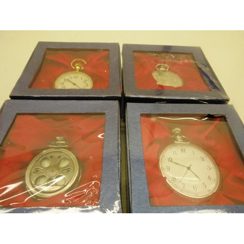 87I - 6 x POCKET WATCHES - NEW