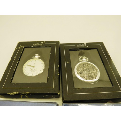 87J - 7 x POCKET WATCHES - NEW