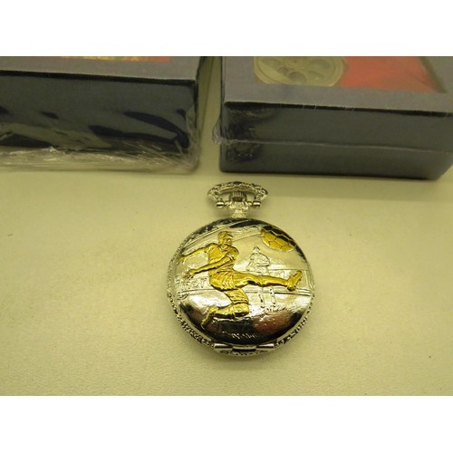 87J - 7 x POCKET WATCHES - NEW