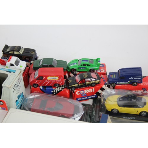 607 - Job Lot Assorted Boxed DIECAST MODELS Inc Saico, Atlas, Corgi Etc