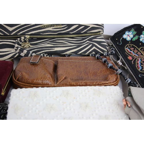 610 - 30 x Assorted Ladies Clutch Handbags Inc Jaeger, Lulu Guinness, Ted Baker etc