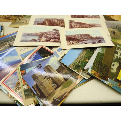 2 - VINTAGE POSTCARD ALBUM PLUS SELECTION OF PICTURE POSTCARDS, VARIOUS POSTCARDS FROM 1930`S AND 1940`S... 