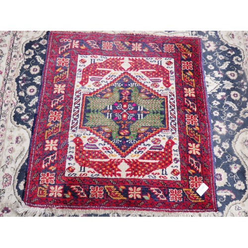 9 - SMALL VINTAGE RUG SIZE 30