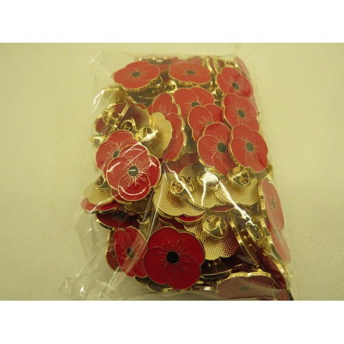 26 - OVER  ONE HUNDRED POPPY PIN BADGES