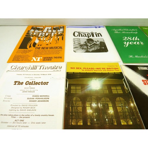 50 - COLLECTION OF OLD THEARTRE PROGRAMMES