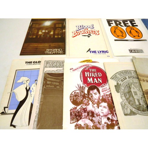 50 - COLLECTION OF OLD THEARTRE PROGRAMMES