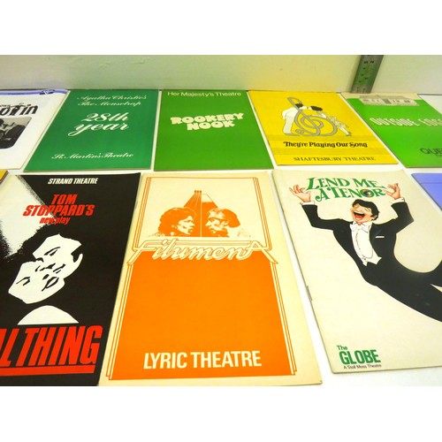 50 - COLLECTION OF OLD THEARTRE PROGRAMMES