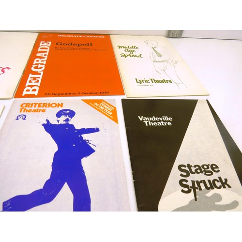 51 - COLLECTION OF OLD THEATRE PROGRAMMES