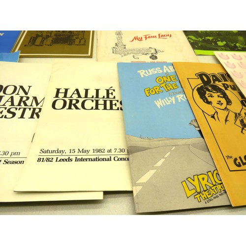 51 - COLLECTION OF OLD THEATRE PROGRAMMES