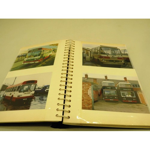 54 - ALBUM OF PHOTOGRAPHS- BUSES AND COACHES