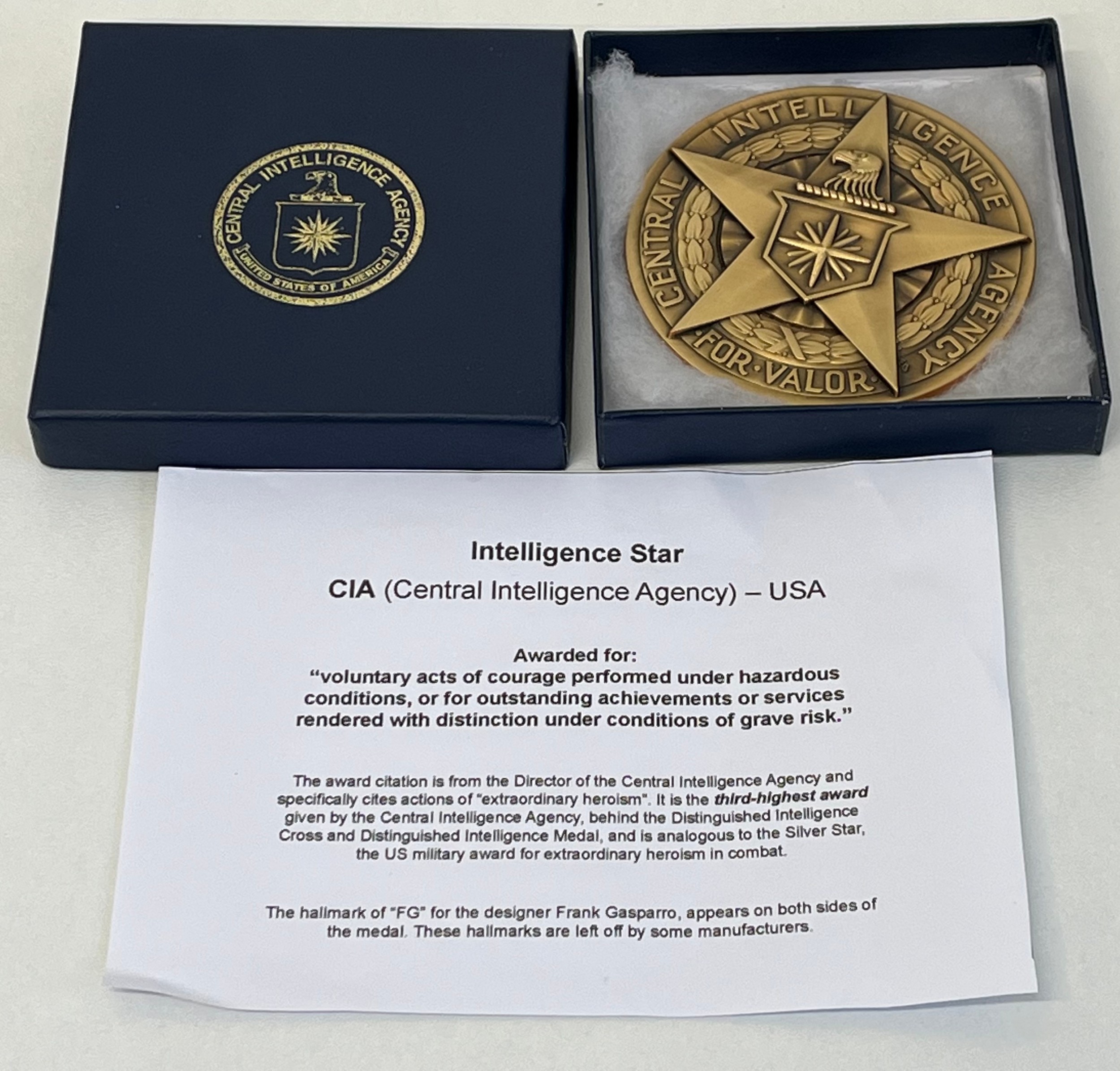 CIA (CENTRAL INTELLIGENCE AGENCY) - 