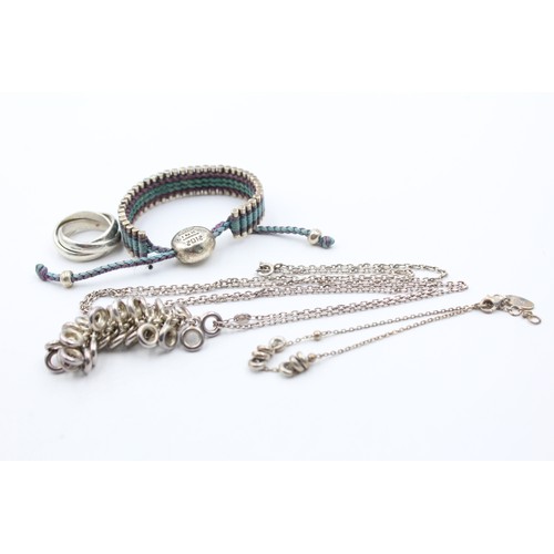 599 - X 4 .925 Links Of London Jewellery (71g)